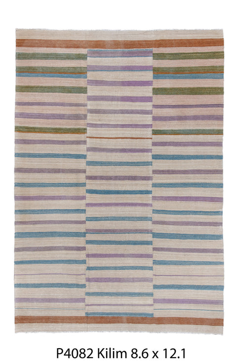 Vintage Kilim Area Rug (8' x 11')